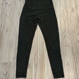 Aerie offline leggings Heather green gray medium